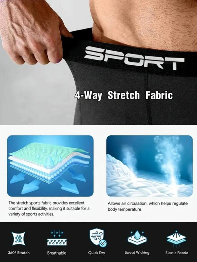 3 Pack Men'S Athletic Shorts with 'KING' Print, High Elastic Polyester and Spandex Blend, Breathable Quick Drying with Pockets for Basketball Training and Compression Swimming