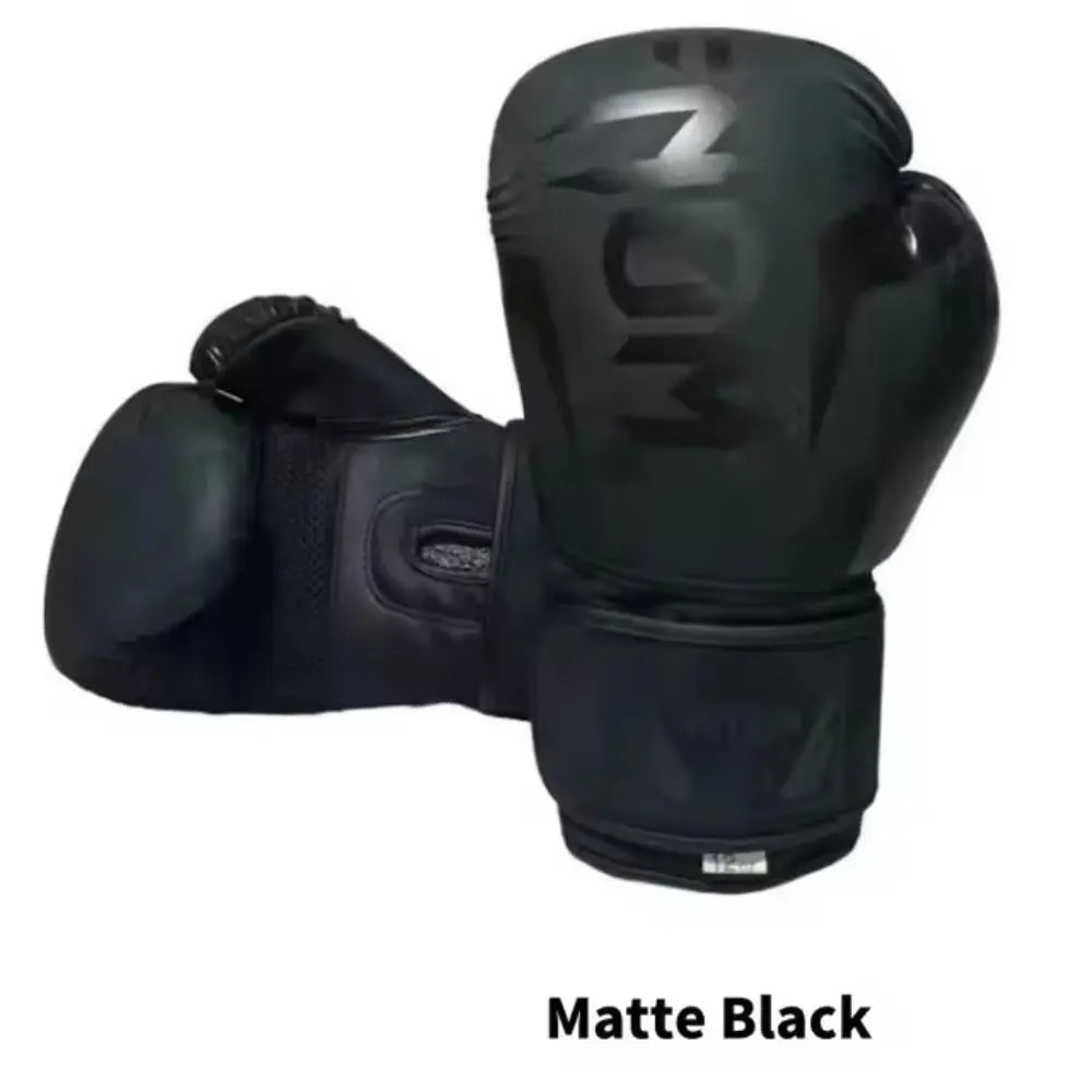 6/8/10/12/16Oz Kids Adult Boxing Gloves PU Breathable Professional Sanda Muay Thai Fighting Gloves Taekwondo Punching Gloves