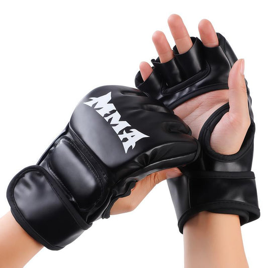 Breathable Boxing Gloves, 1 Pair MMA Muay Thai Kick Boxing Hand Wraps, Sanda Gloves, Professional Thicken Boxing Training Hand Wraps Gloves for Fighting Boxing Gloves Men Boxing Gloves Women, Boxing Equipment