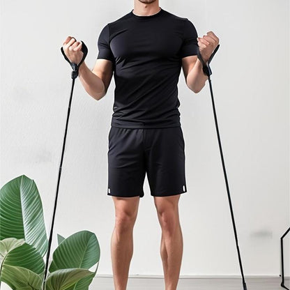 8-Piece Push-Up Board, Men'S Home Fitness , Foldable, Suitable for All Body Types, Push-Up Board Push Board Equipment Strength Training Set Equipment Multi-Functional Pushup Adjustable Chest