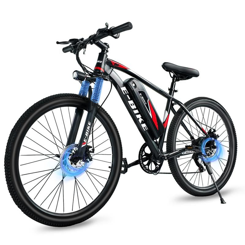 26" Electric Mountain Bike for Adults – 500W Powerful Motor, 25MPH Speed, 40-Mile Range, 7-Speed Gears