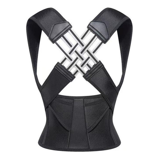 Back Brace for Men & Women, Adjustable Back Straightener, Back Support Belt for Home Gym Workout Care, Gym Clothes, Gym Accessories